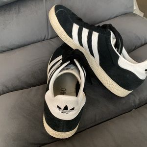 Black adidas size 8!